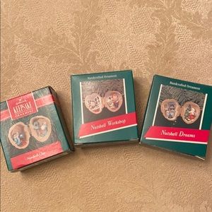 Hallmark Nutshell ornaments